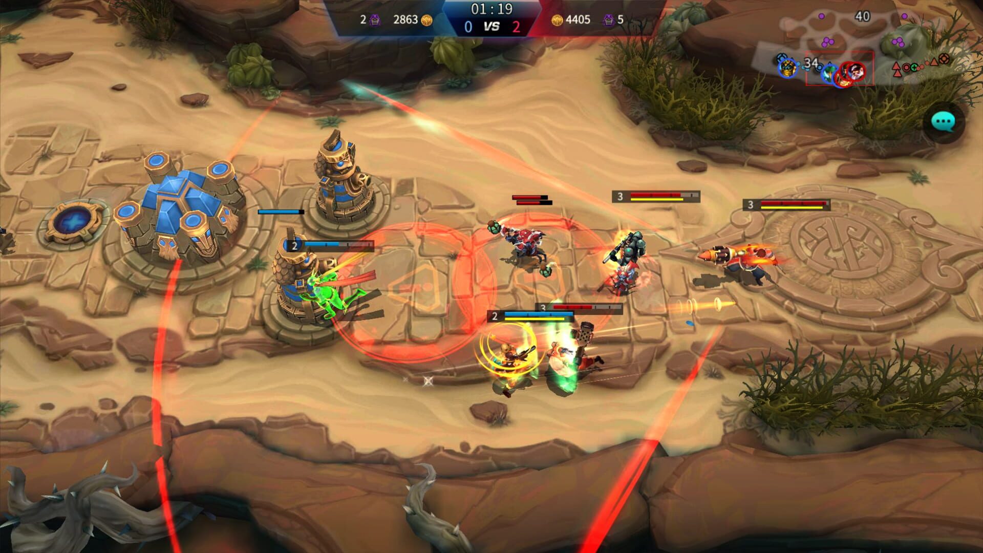 Iron League screenshot