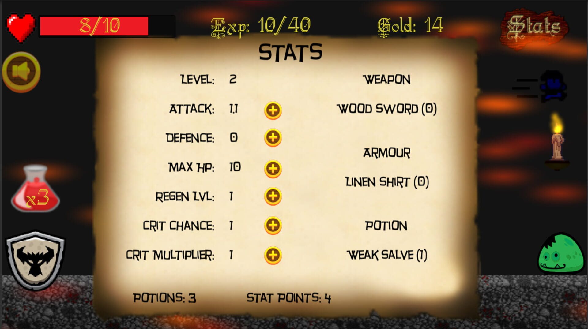TapRPG: Homeland - Screenshot