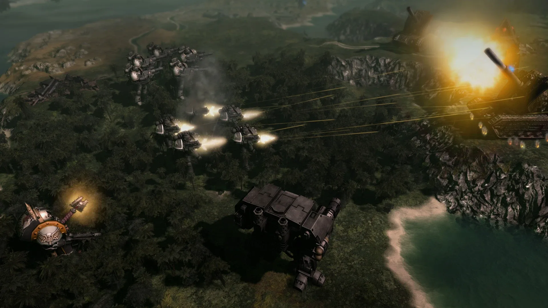 Captura de pantalla - Warhammer 40,000: Gladius - Relics of War
