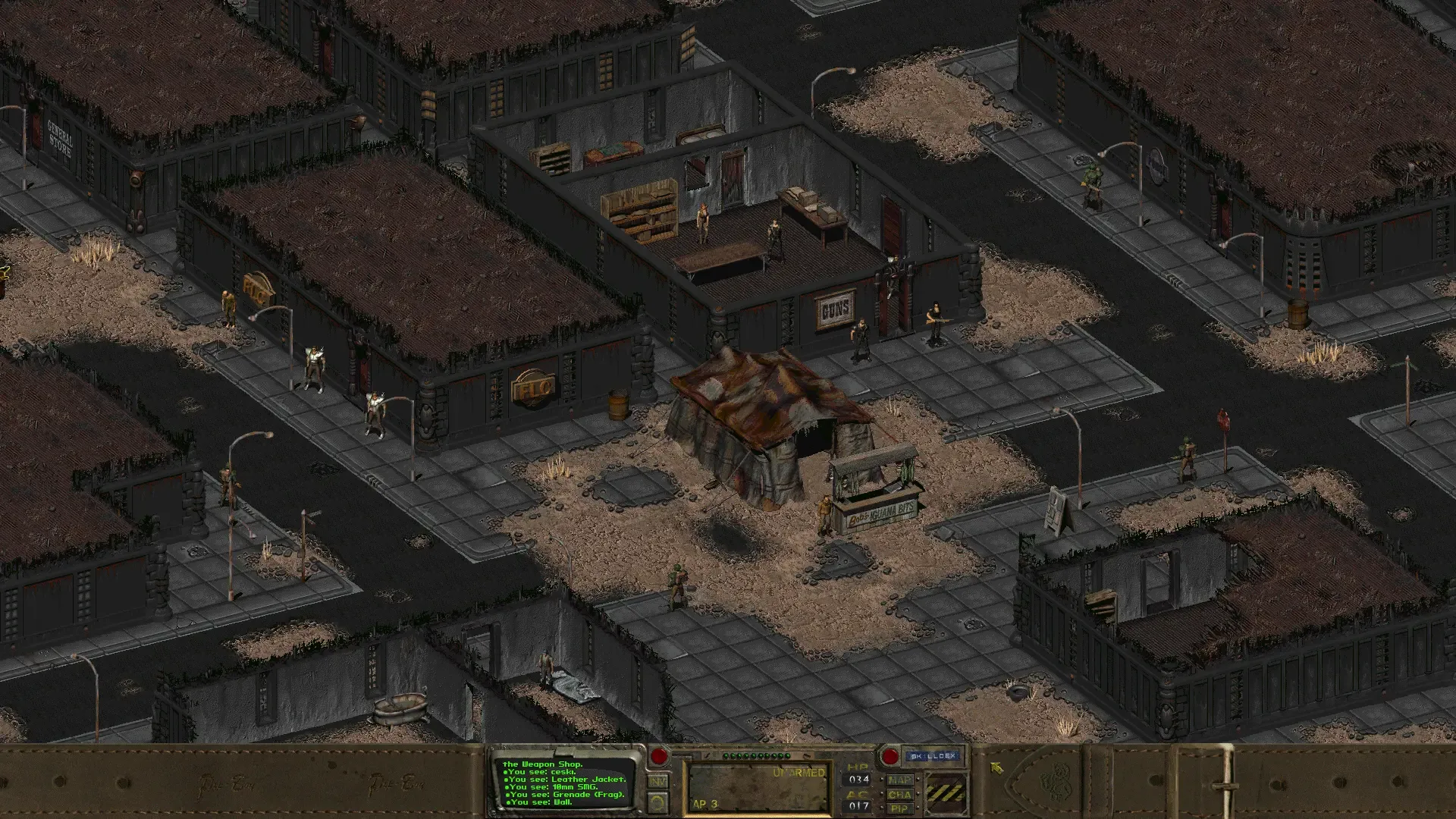 Captura de pantalla - Fallout: A Post Nuclear Role Playing Game