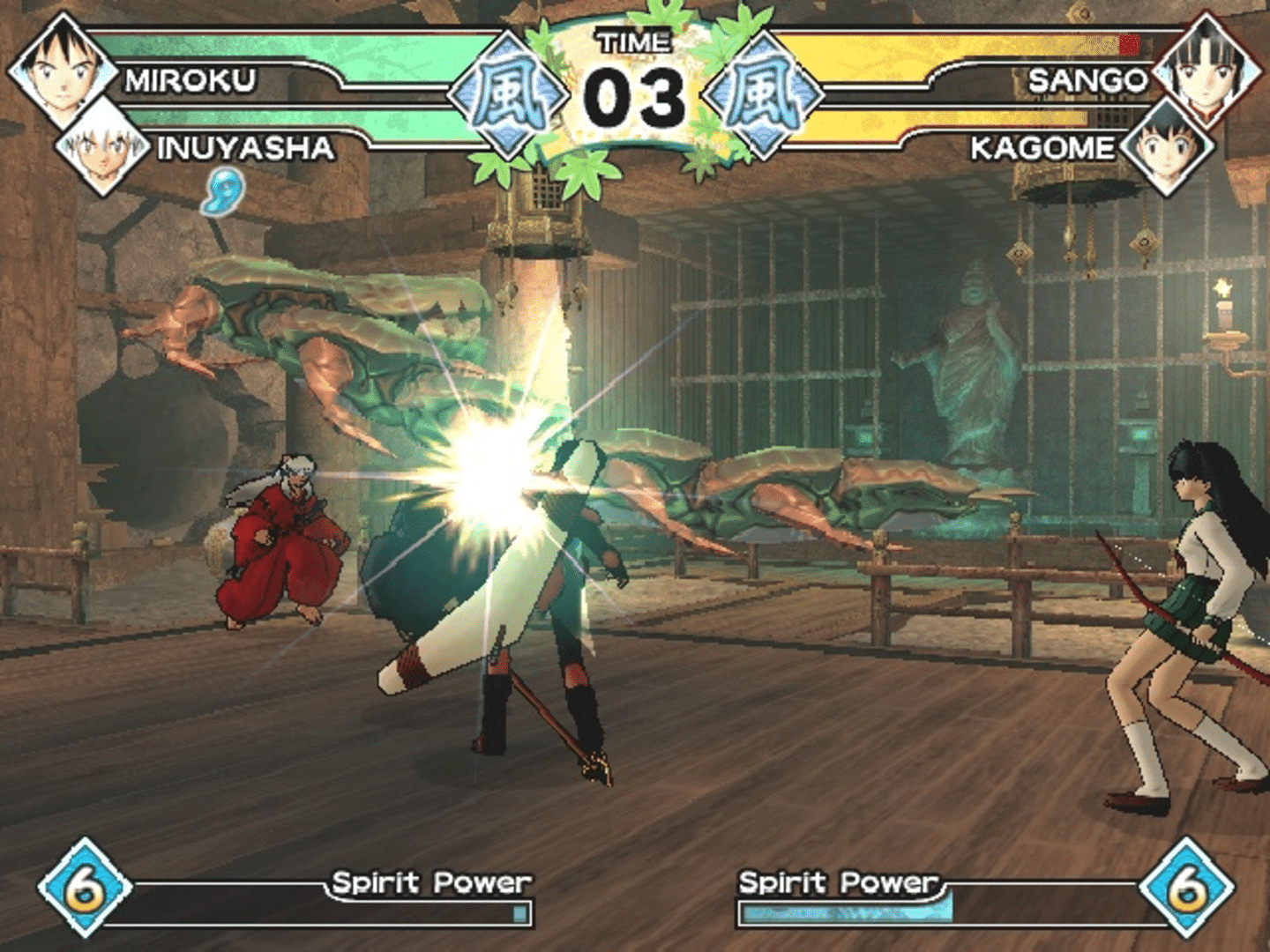 Inuyasha: Feudal Combat screenshot