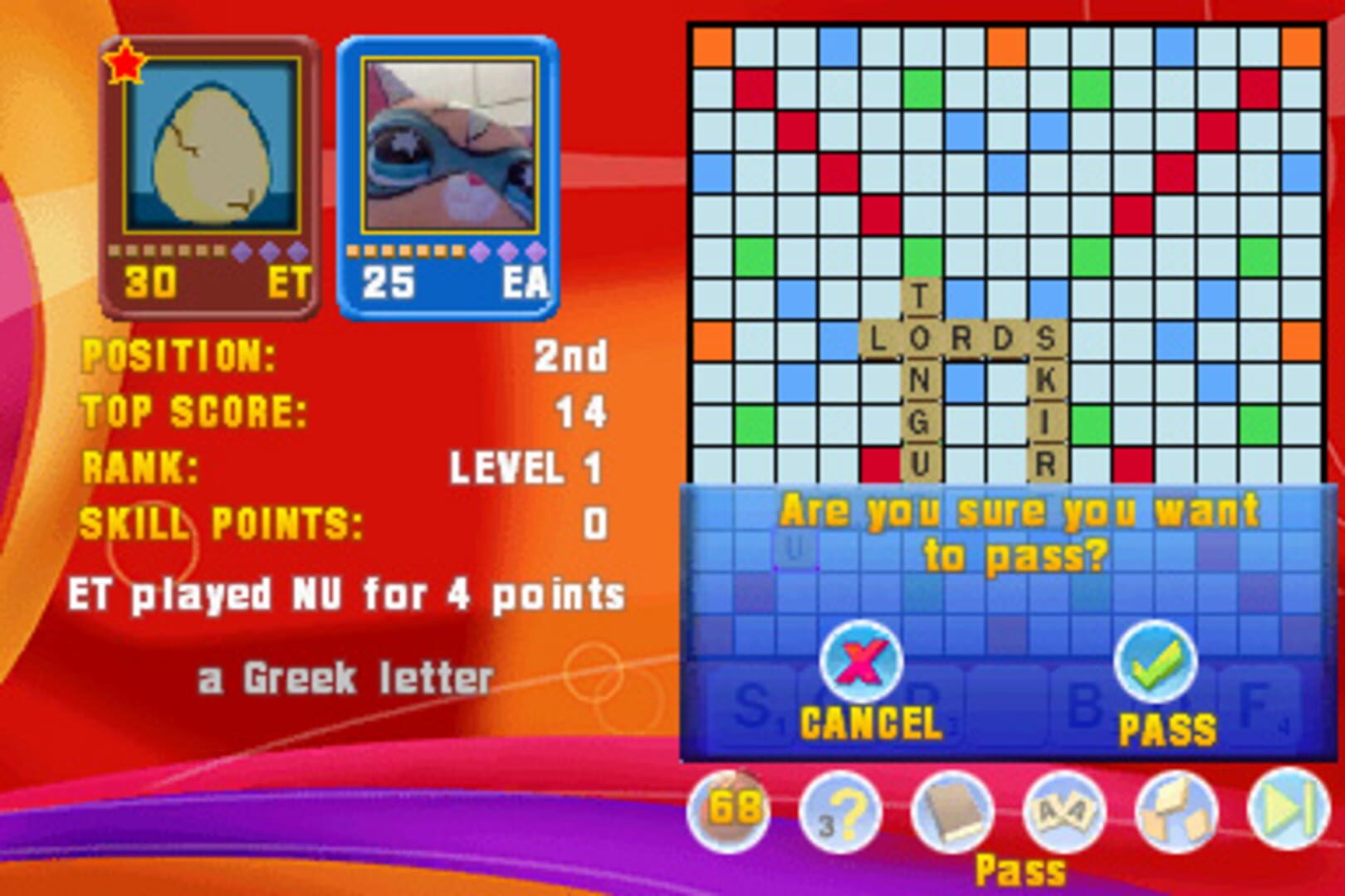 Captura de pantalla - Scrabble Classic