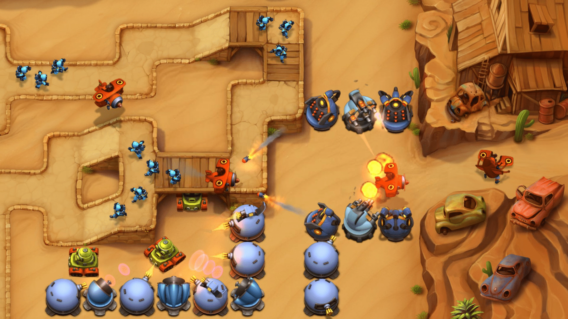 Fieldrunners 2 screenshot