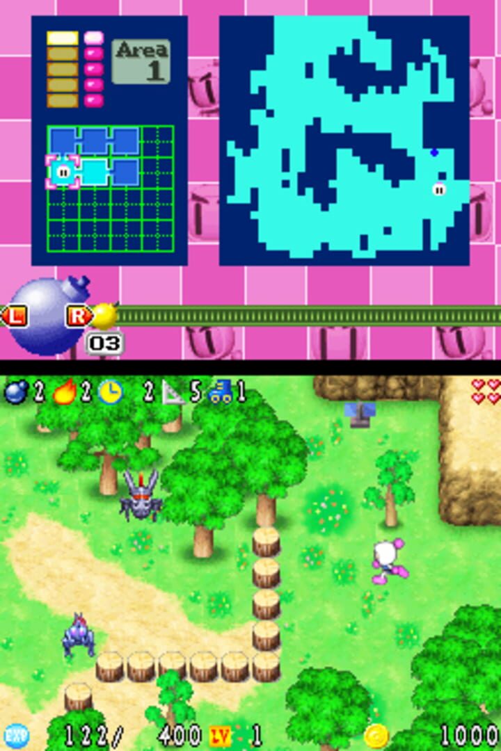 Captura de pantalla - Bomberman Story DS