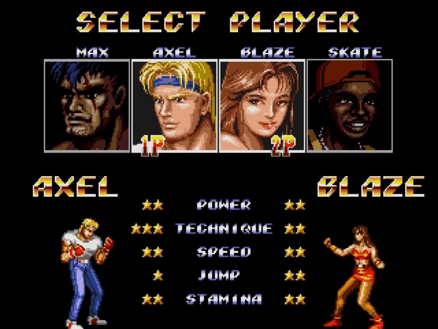 Streets of Rage 2 screenshot