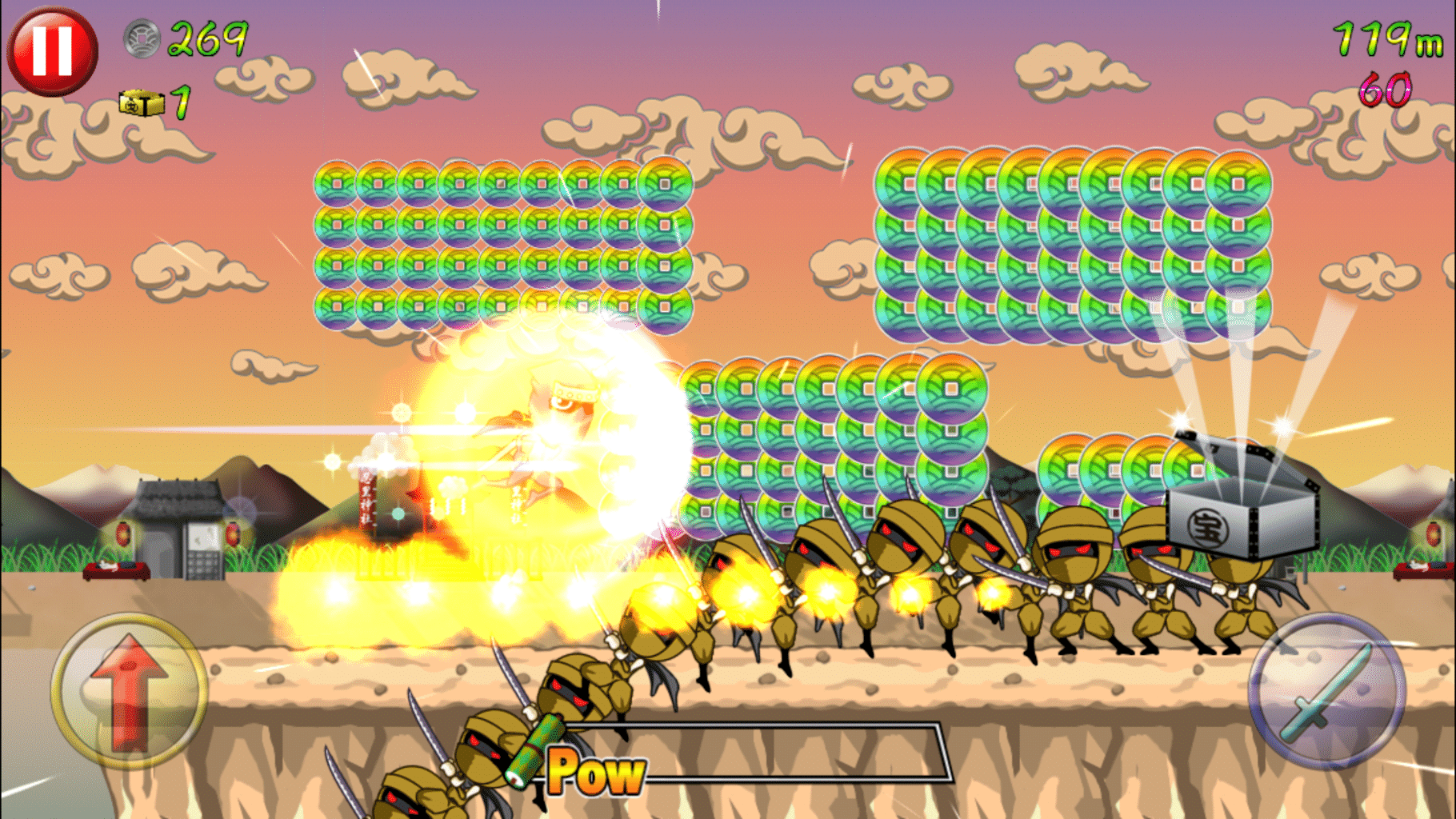 Ninja Strike: Dangerous Dash screenshot