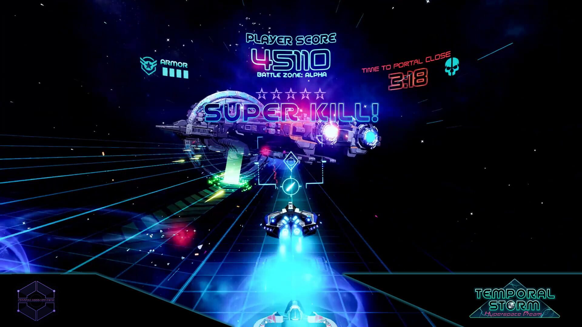 Temporal Storm X: Hyperspace Dream - Screenshot