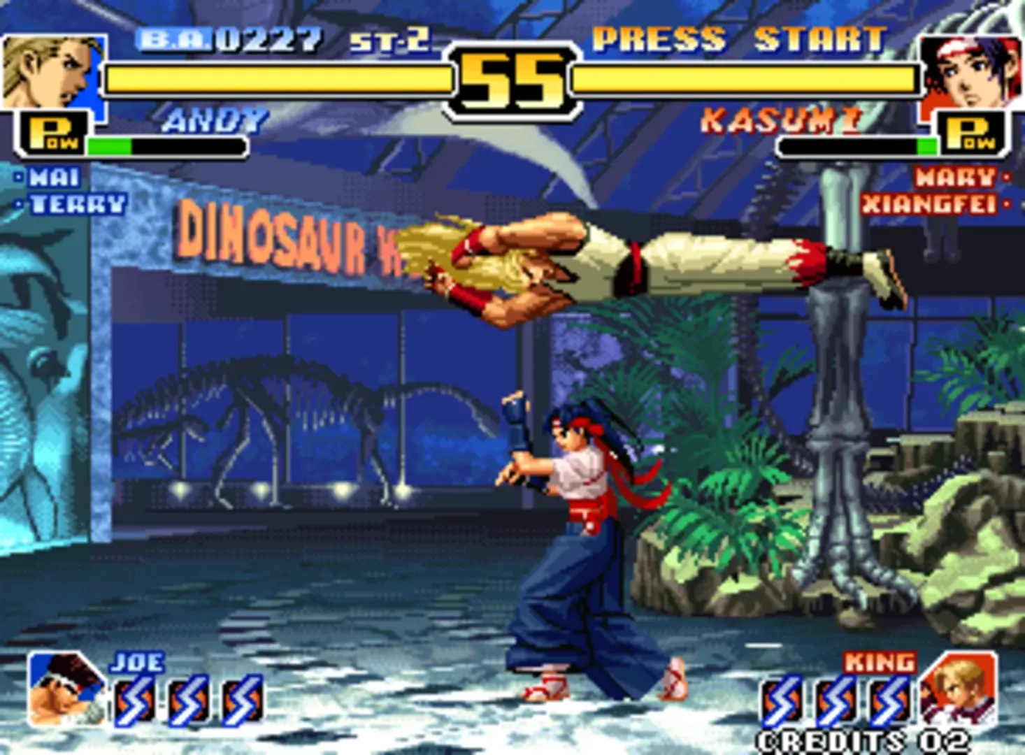 Captura de pantalla - The King of Fighters '99: Millennium Battle