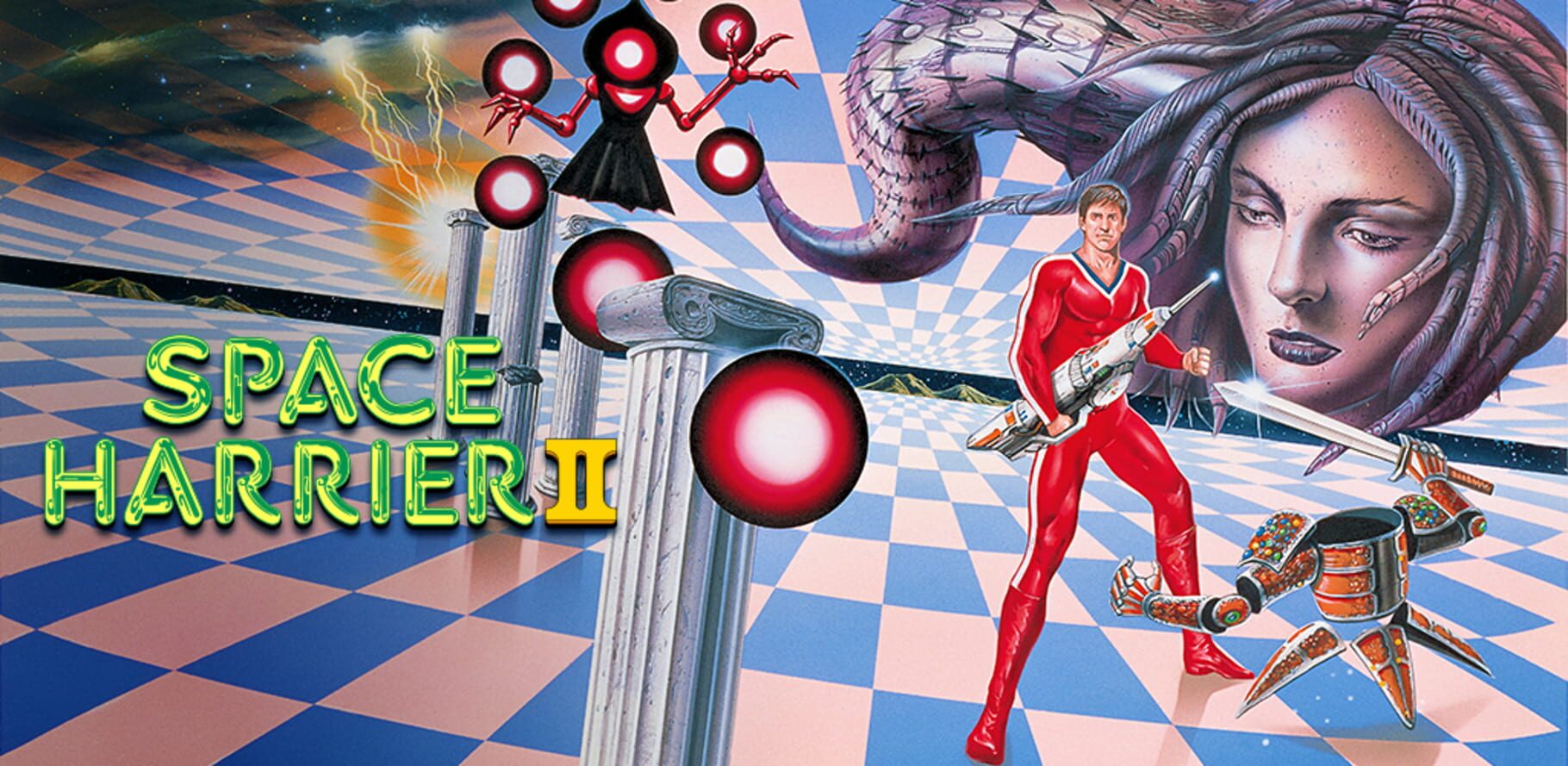 Space Harrier II artwork