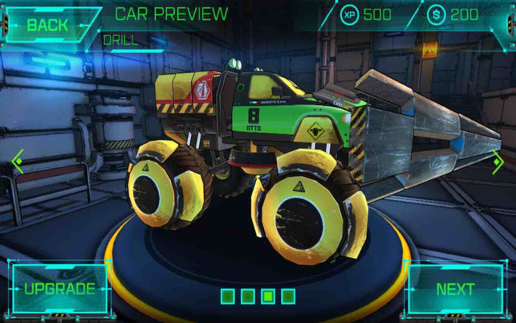 Trucksform3d Offroad 3D Shooting Bigfoot Endless Racing Truck - Screenshot