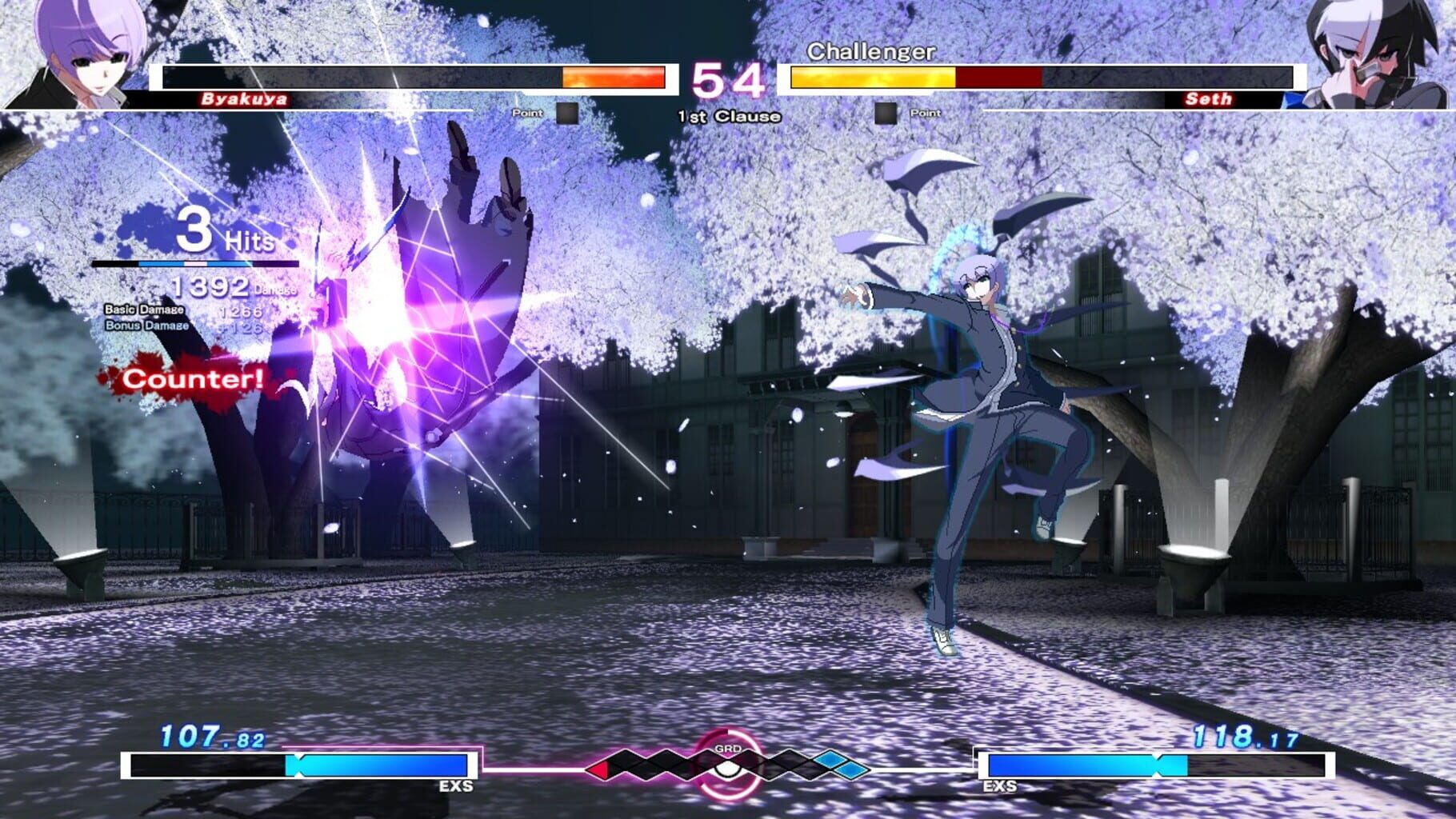 Captura de pantalla - Under Night In-Birth Exe:Late