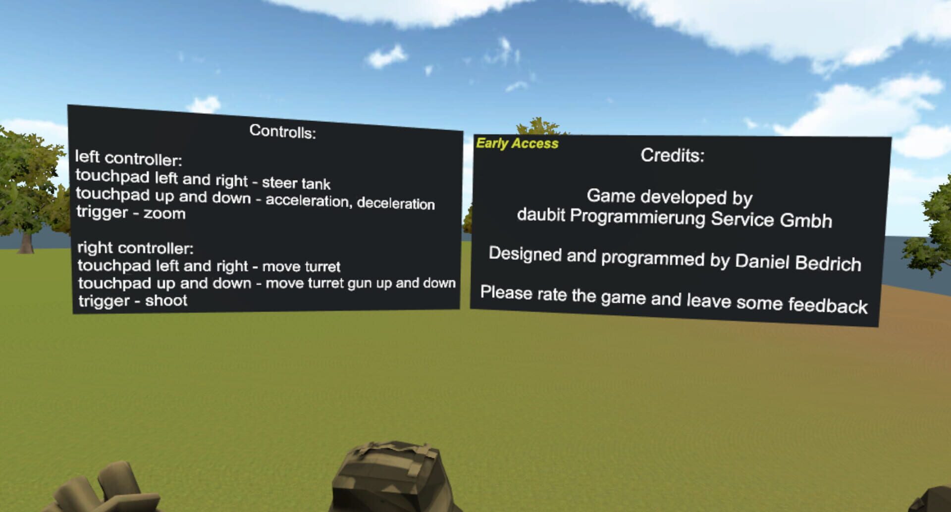 TankVR - Screenshot
