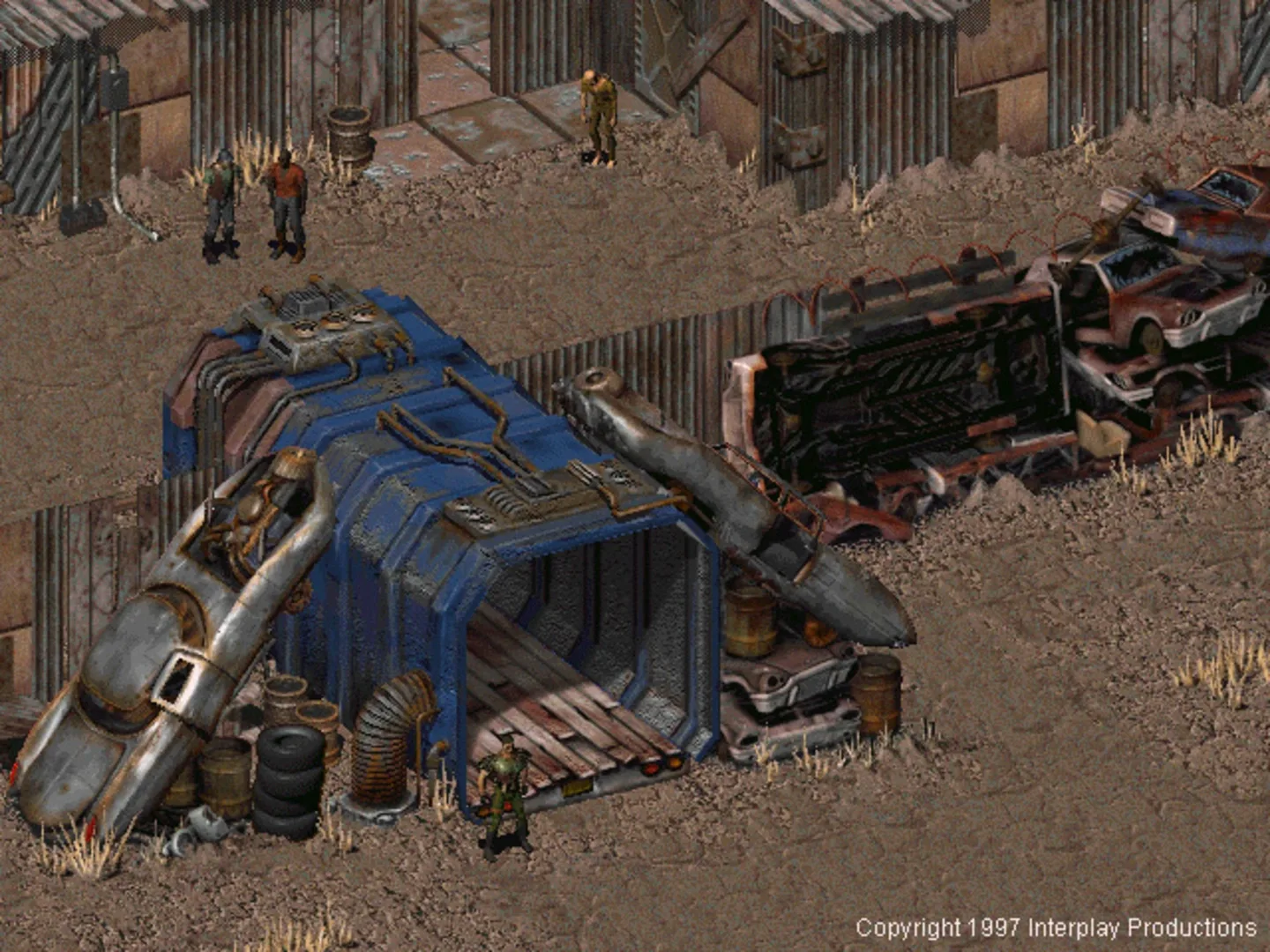 Captura de pantalla - Fallout: A Post Nuclear Role Playing Game