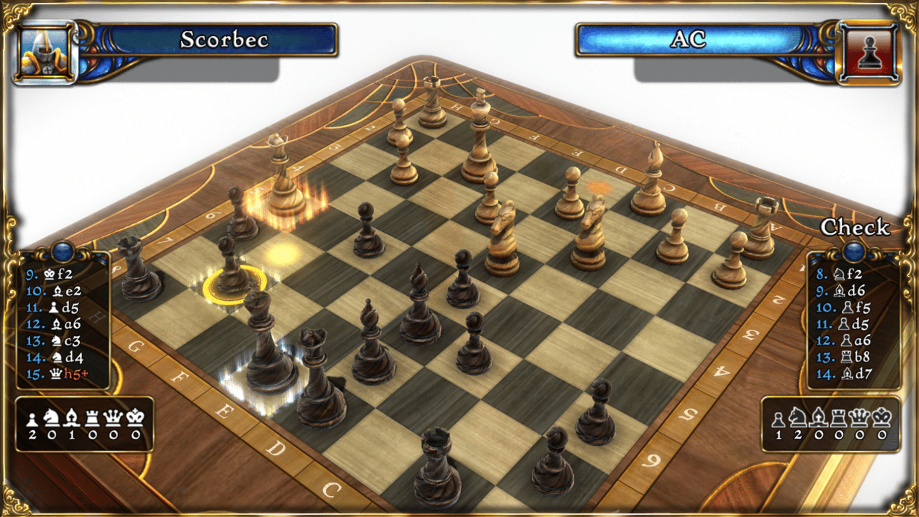 Check vs. Mate screenshot