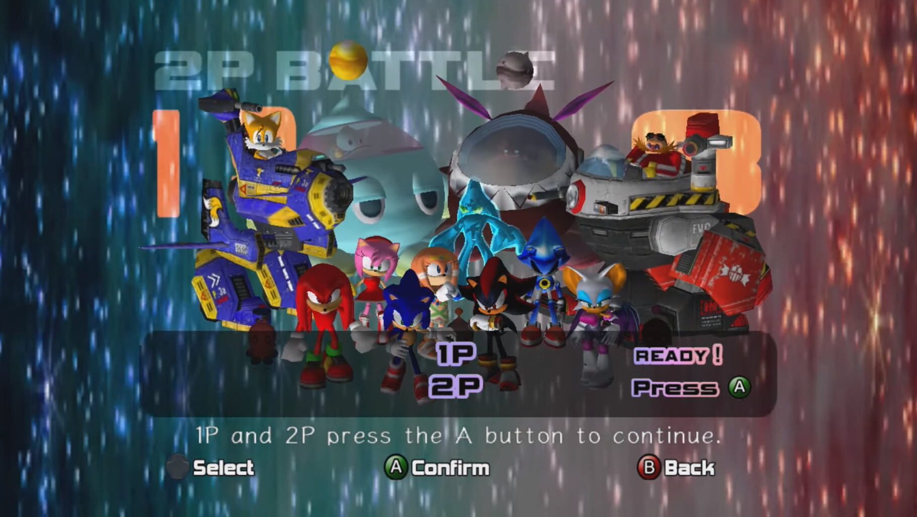 Captura de pantalla - Sonic Adventure 2: Battle