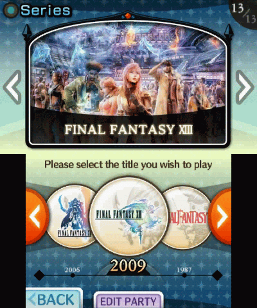 Theatrhythm Final Fantasy screenshot