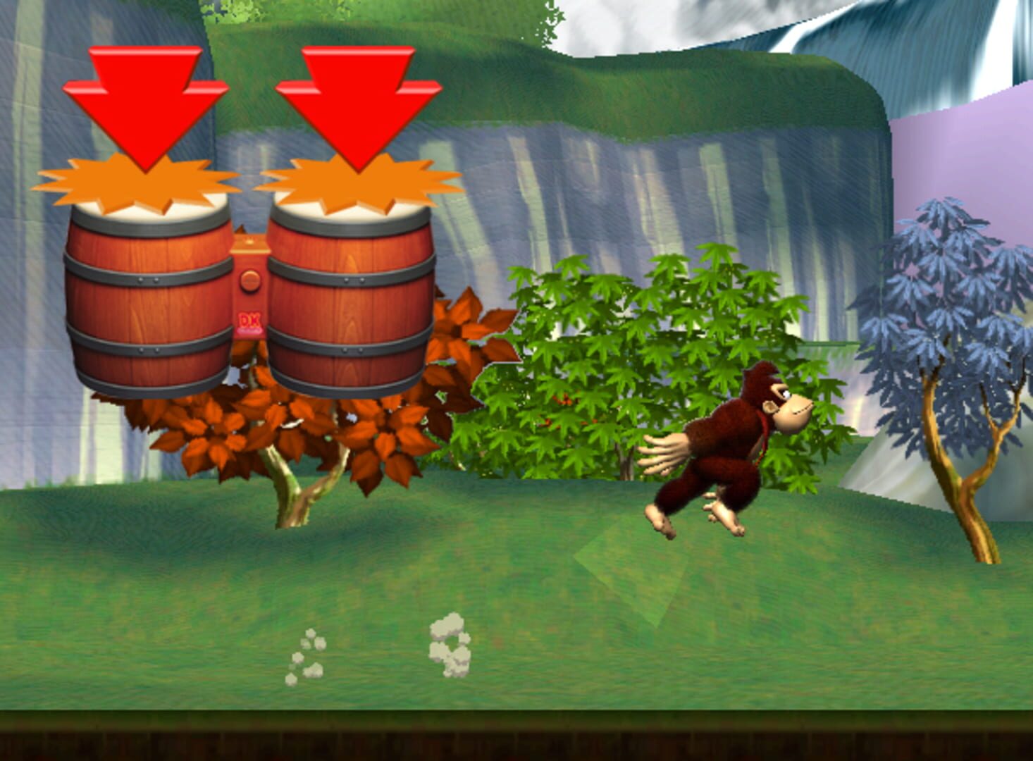Donkey Kong Jungle Beat screenshot
