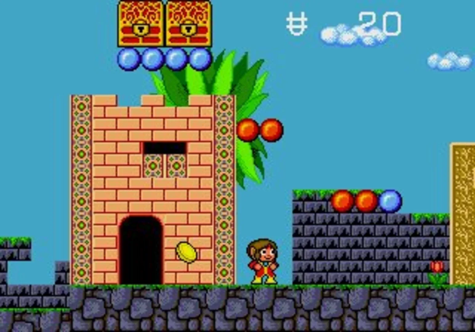 Captura de pantalla - Alex Kidd in the Enchanted Castle