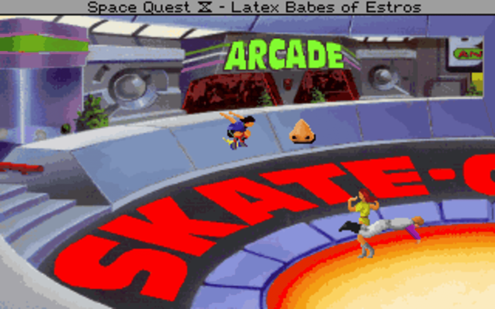 Space Quest IV: Roger Wilco and the Time Rippers screenshot