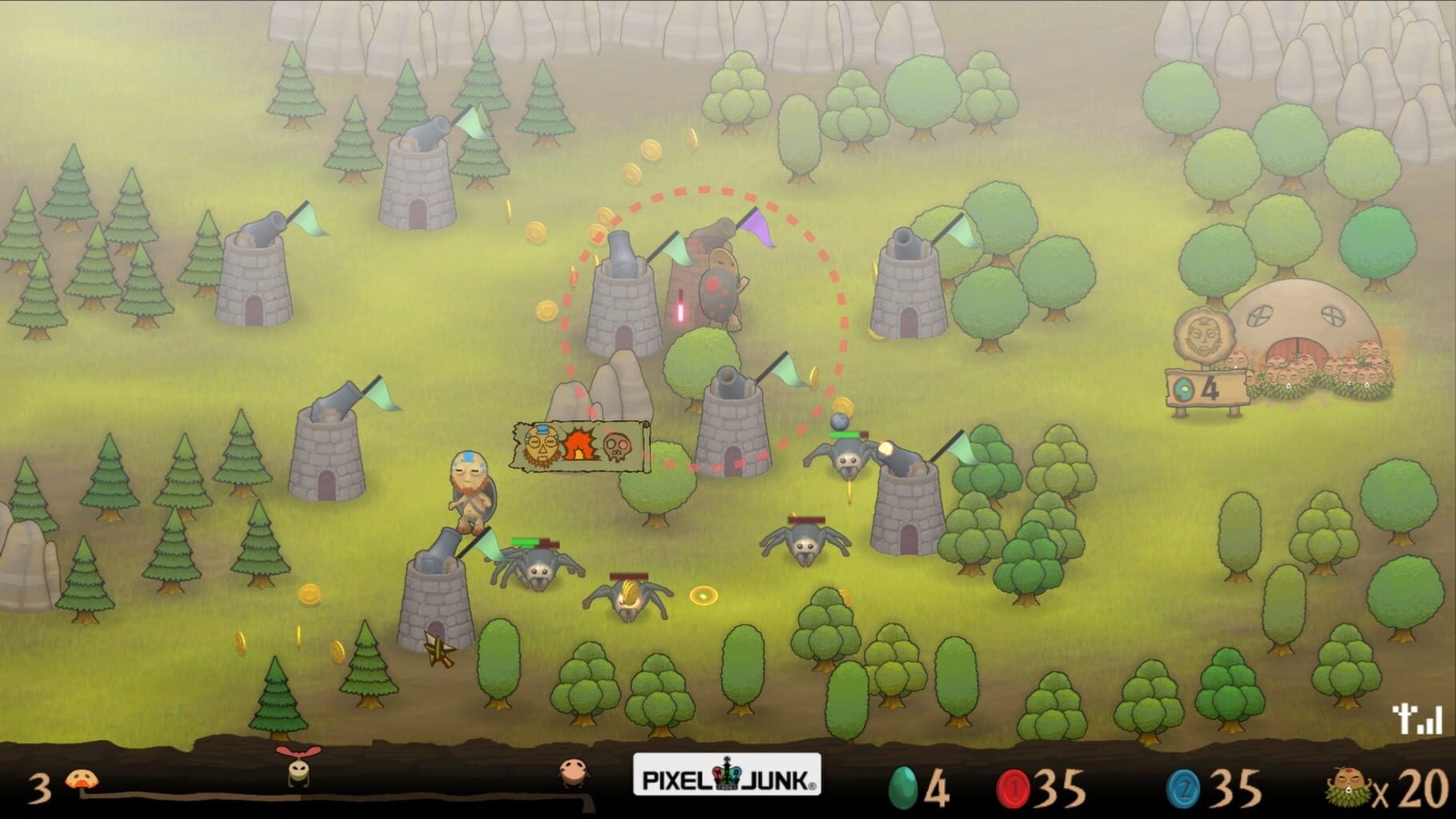 Captura de pantalla - PixelJunk Monsters Ultimate