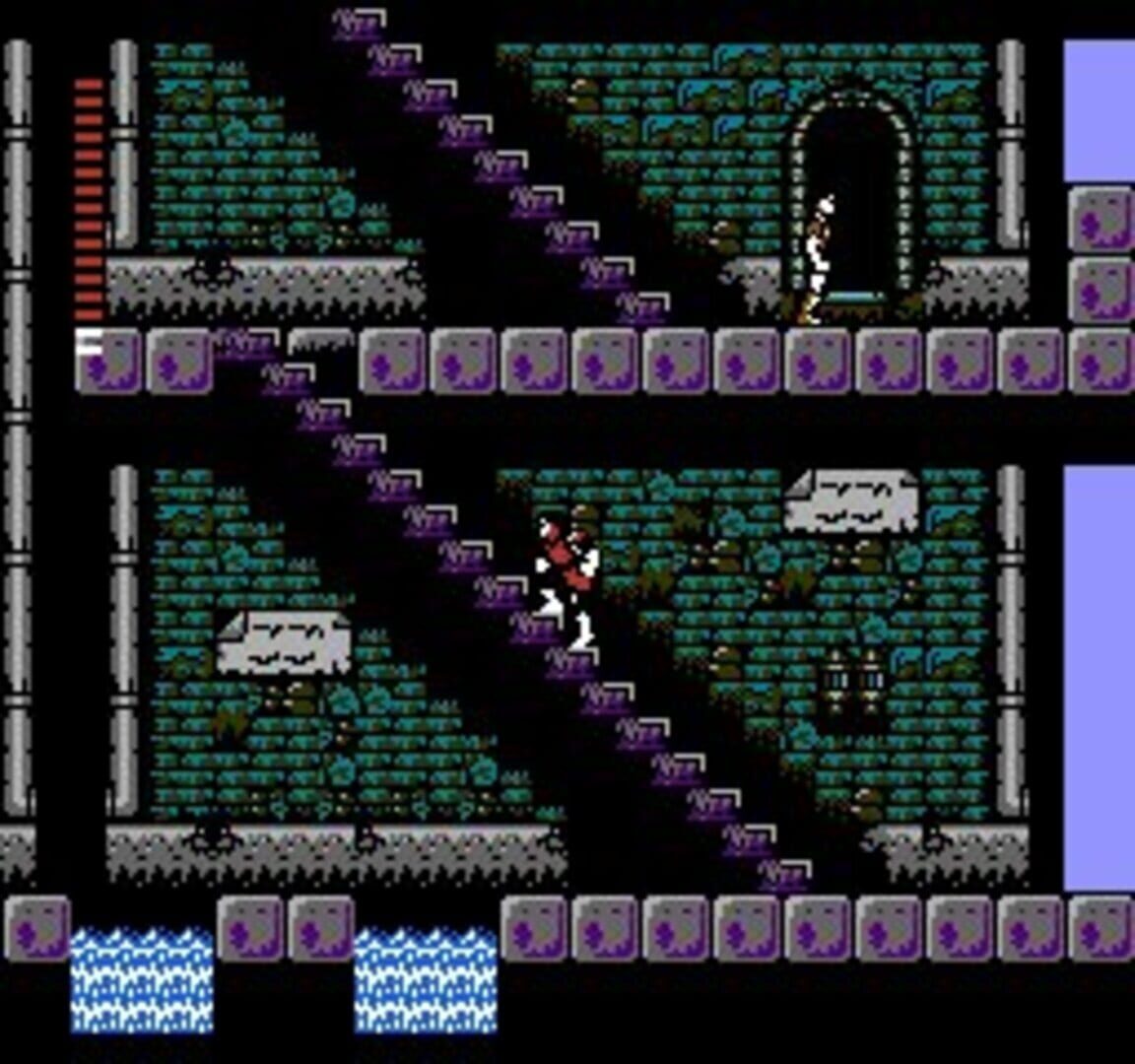 Captura de pantalla - Castlevania II: Simon's Quest