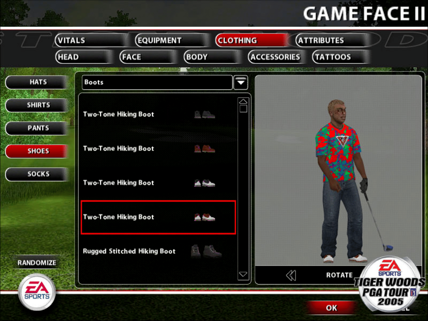 Tiger Woods PGA Tour 2005 screenshot