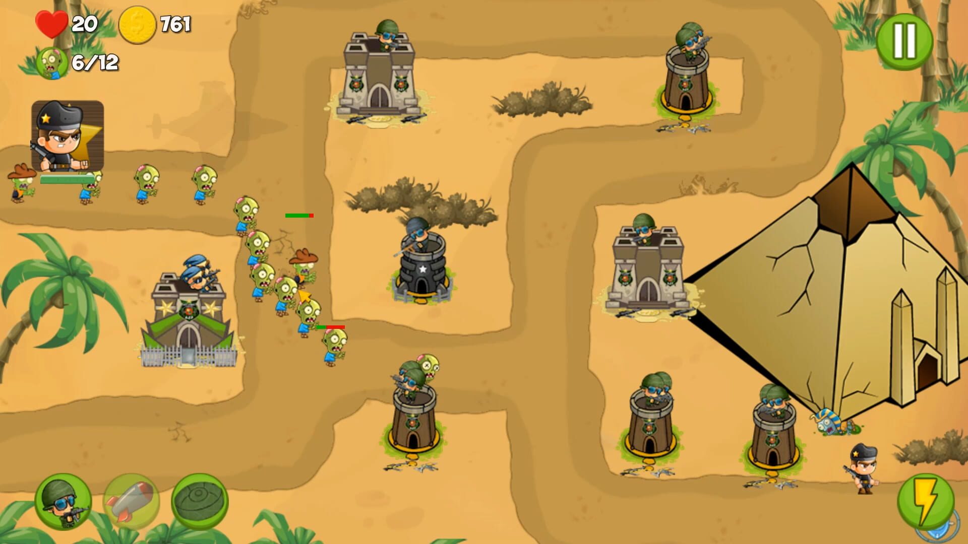 Zombie Wars: Invasion - Screenshot