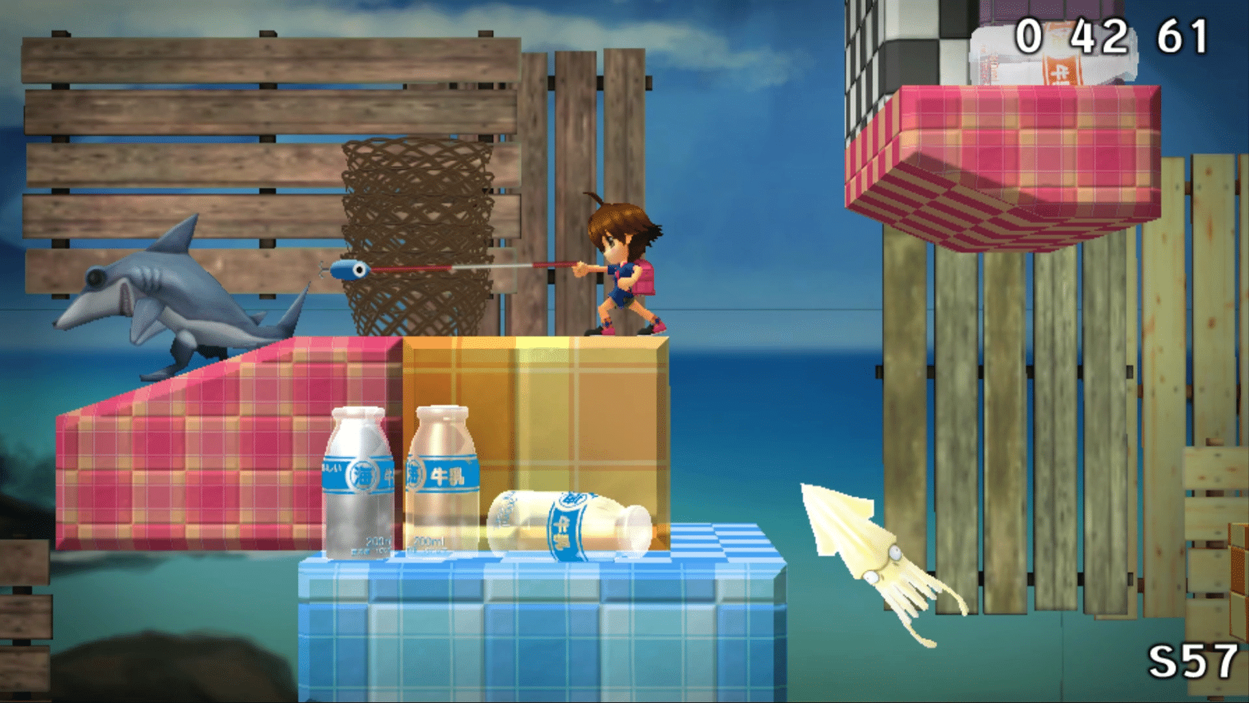 Sayonara Umihara Kawase screenshot