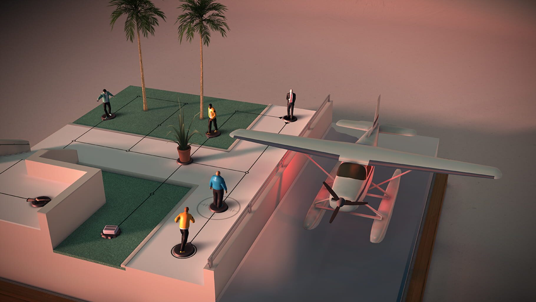 Captura de pantalla - Hitman Go: Definitive Edition