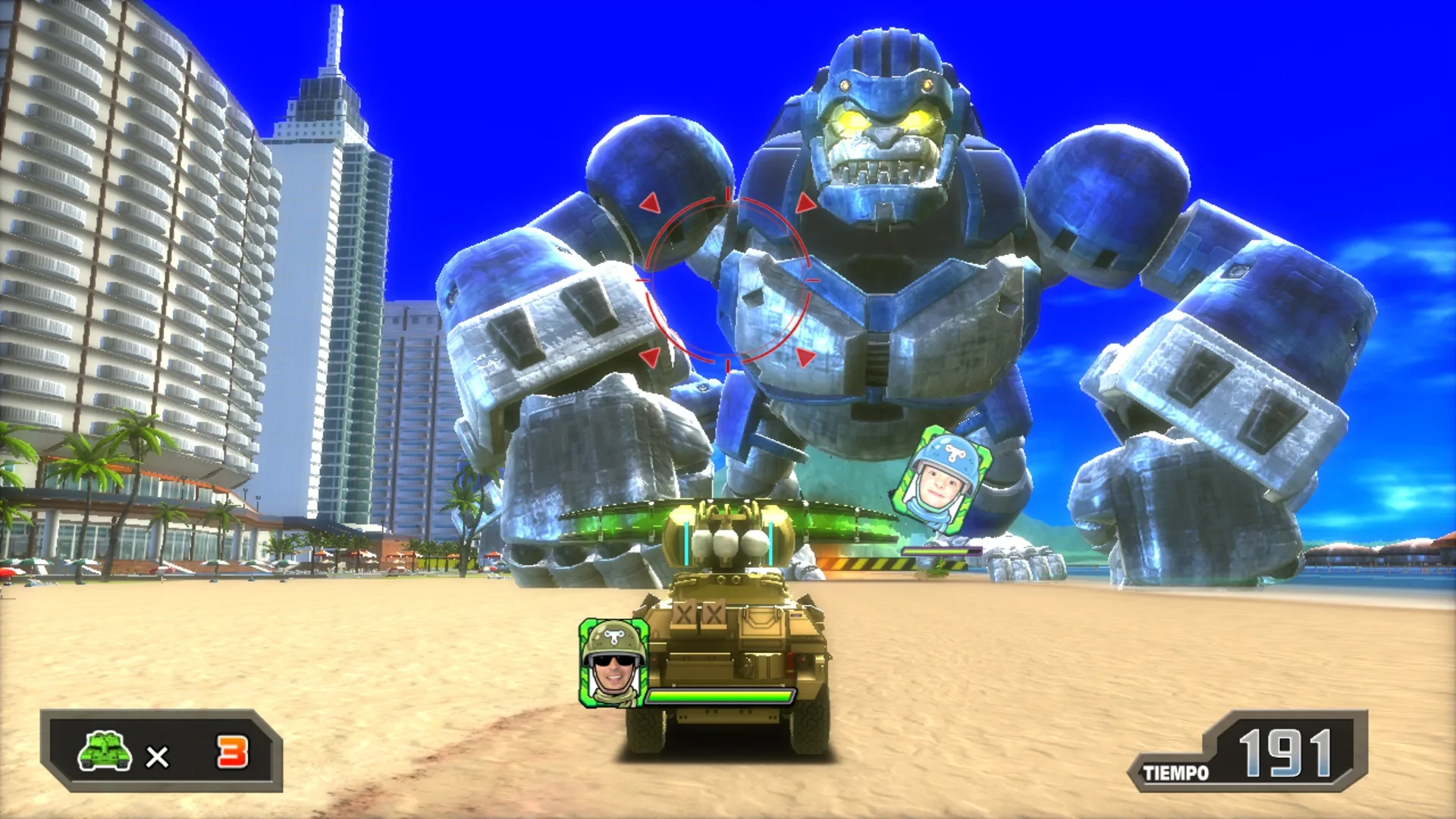 Captura de pantalla - Tank! Tank! Tank!