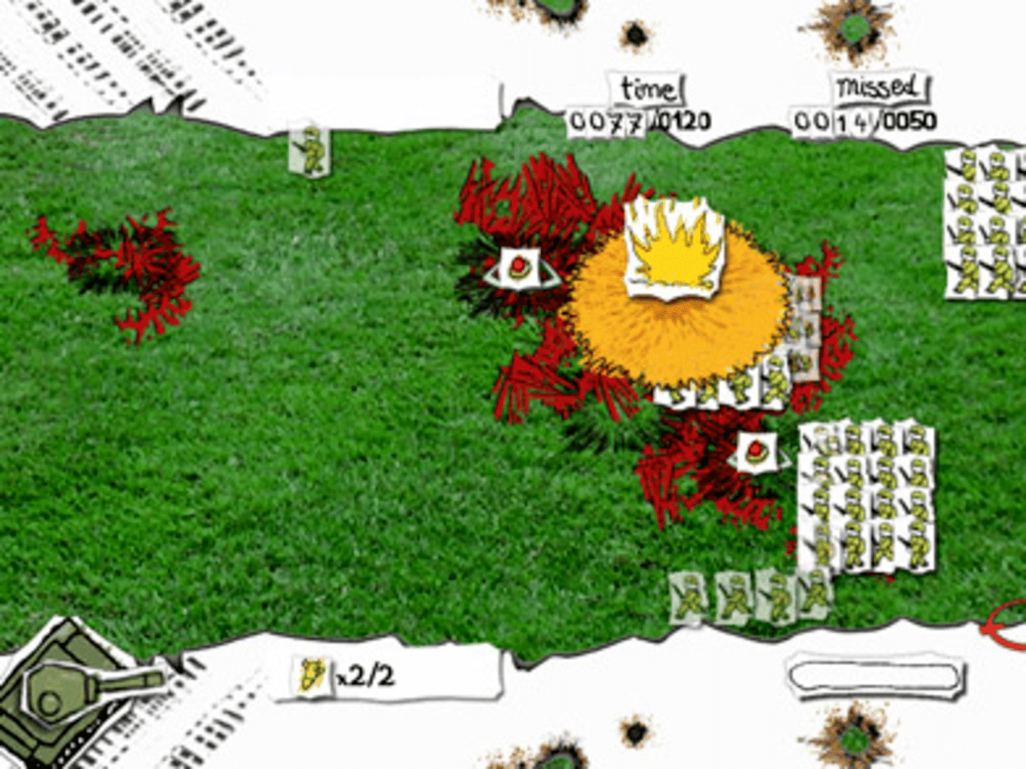 Paper Wars: Cannon Fodder! screenshot