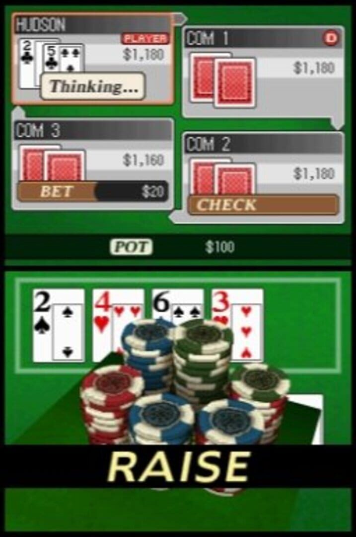 Captura de pantalla - High Stakes: Texas Hold'Em