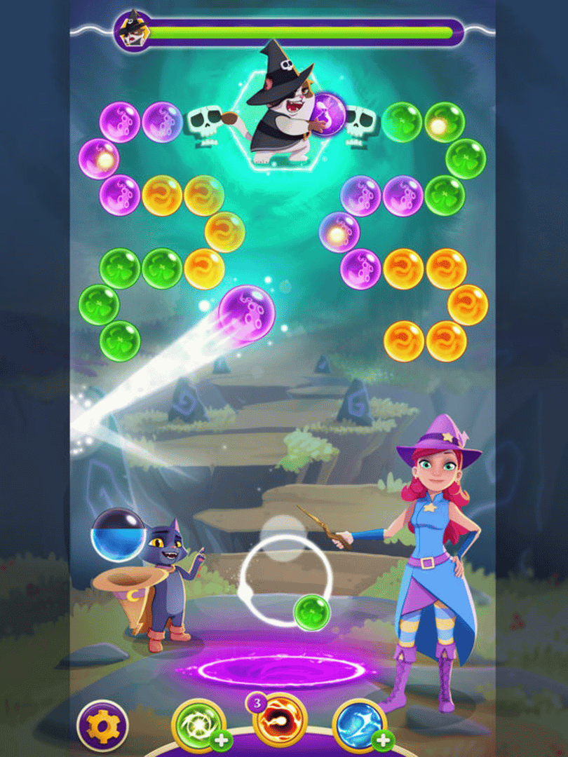 Bubble Witch 3 Saga screenshot