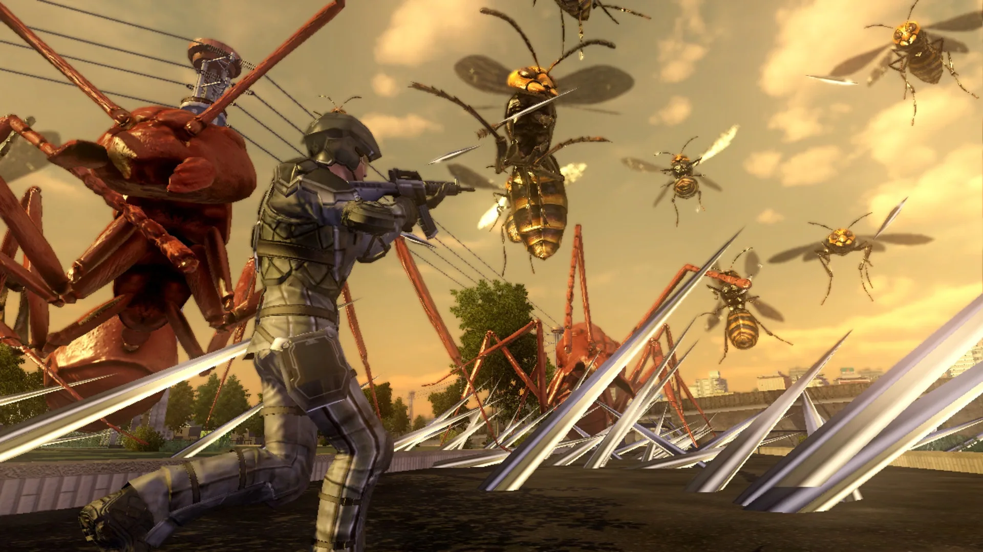 Captura de pantalla - Earth Defense Force 2025
