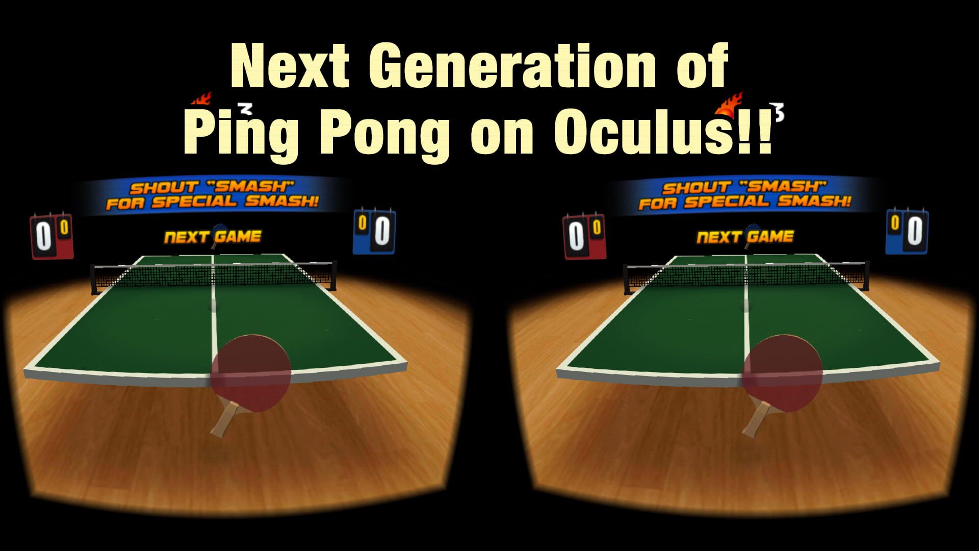 VR Swing Table Tennis Oculus - Screenshot