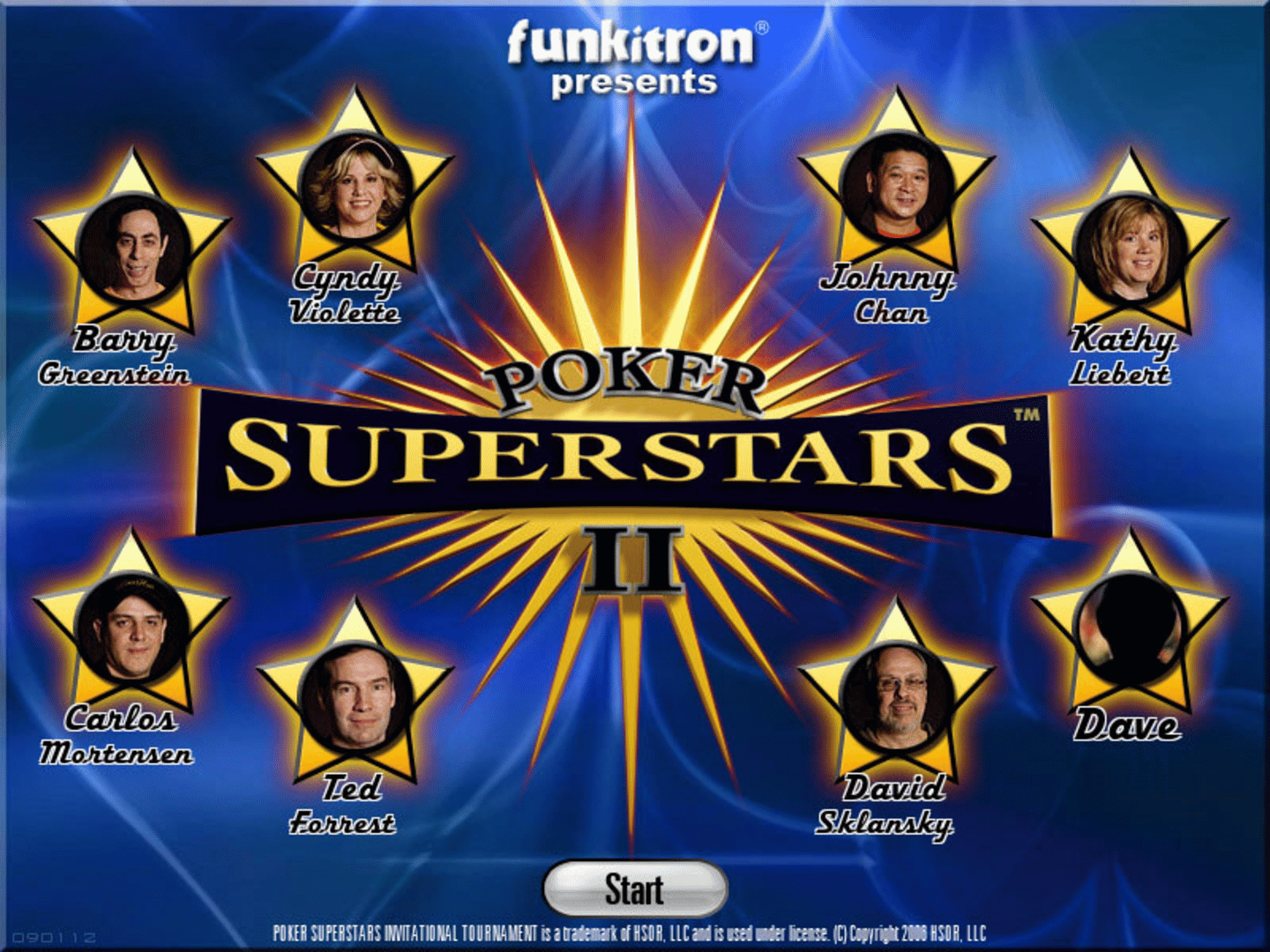 Poker Superstars II screenshot