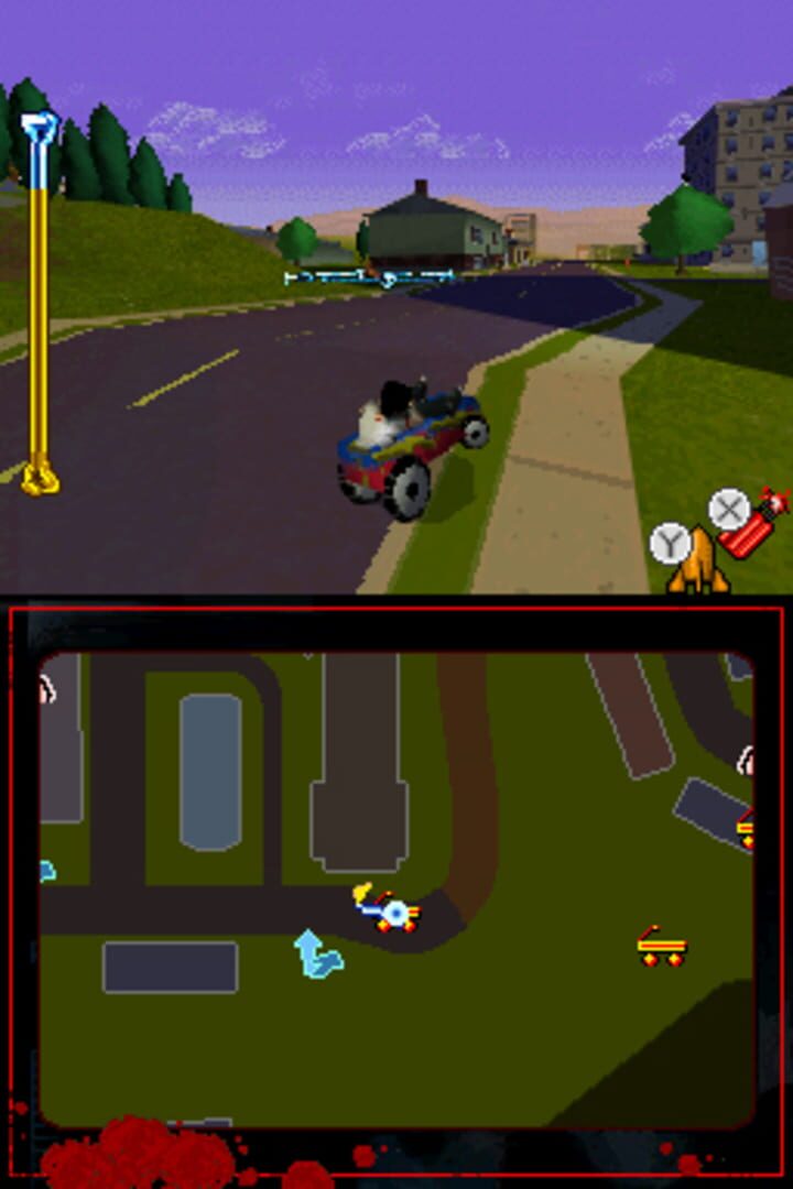 Captura de pantalla - Jackass: The Game DS