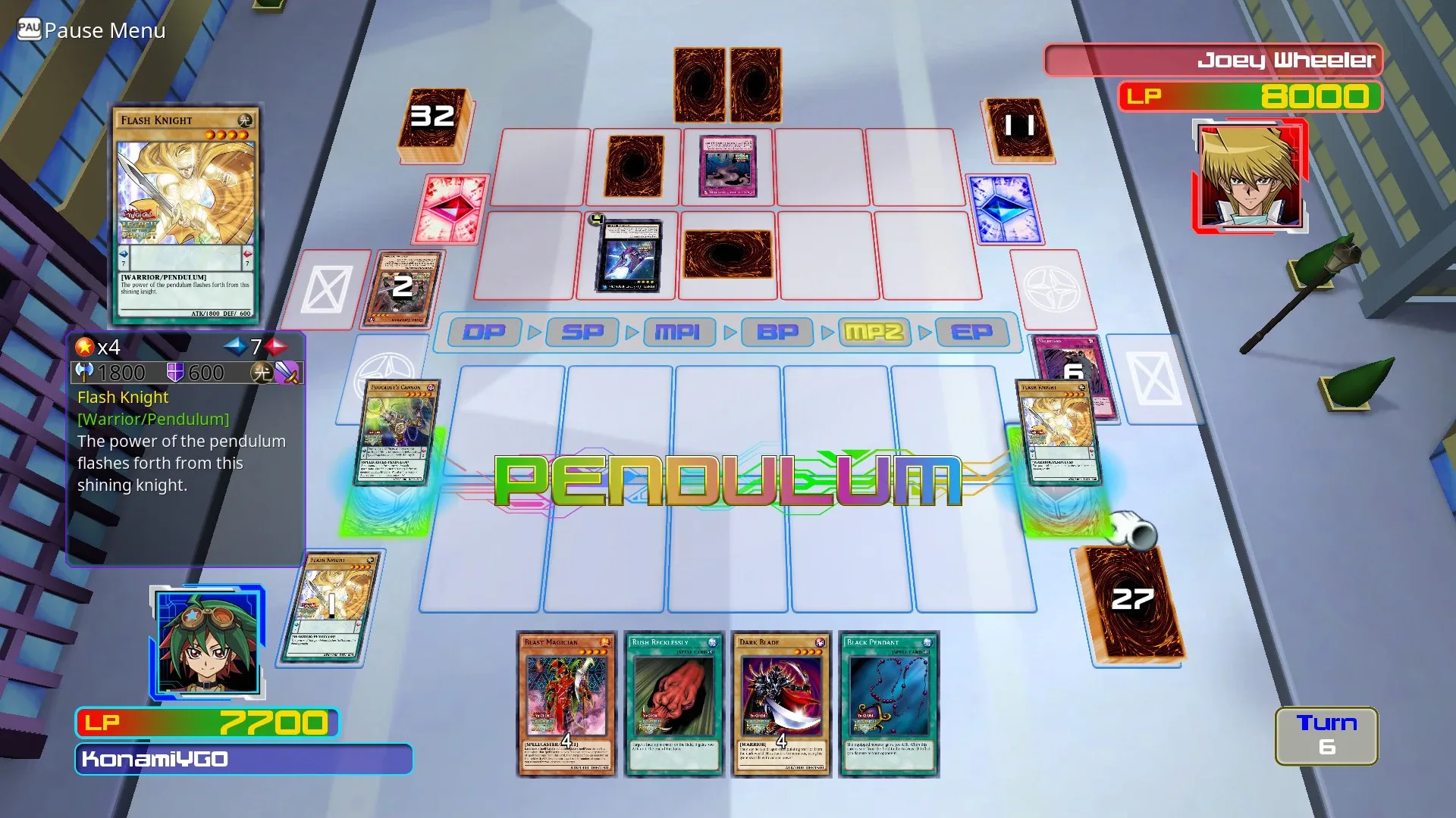 Captura de pantalla - Yu-Gi-Oh! Legacy of the Duelist