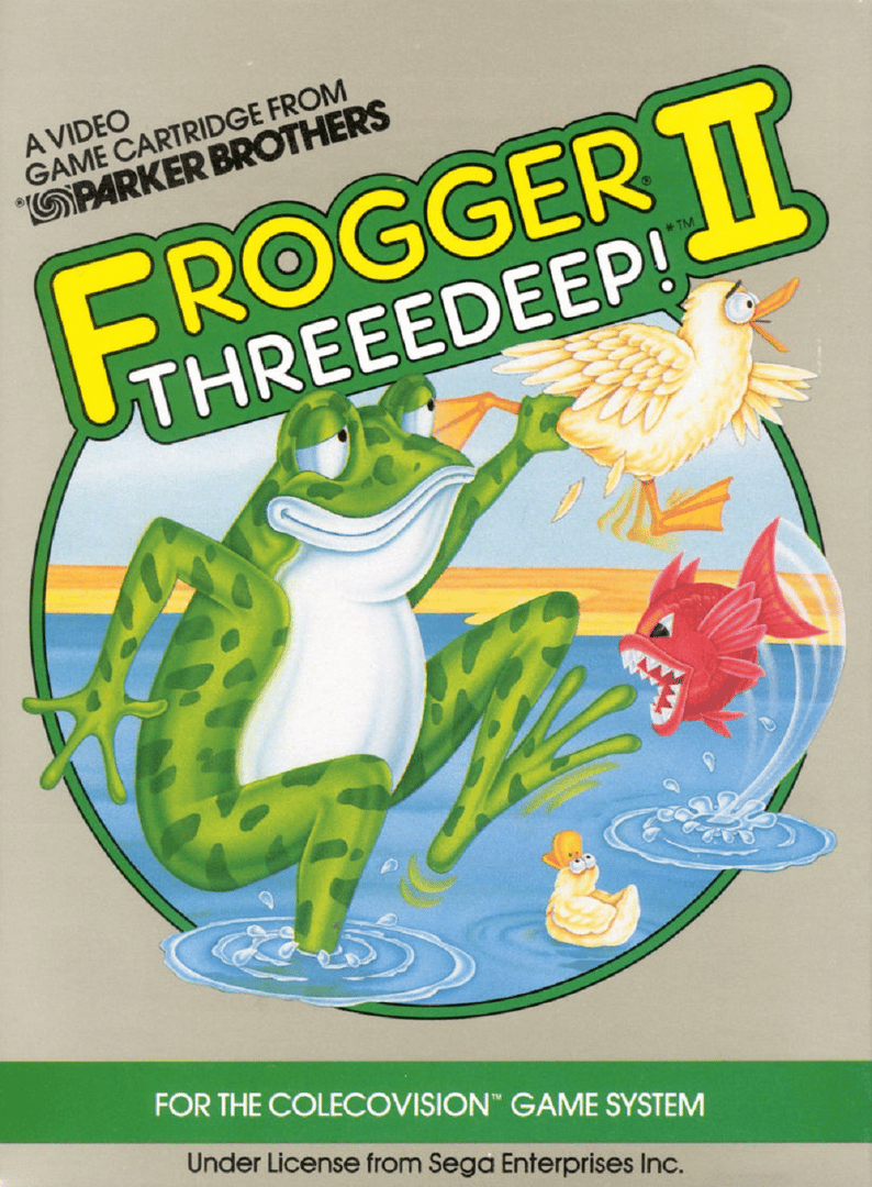 Frogger II: ThreeeDeep! Cover