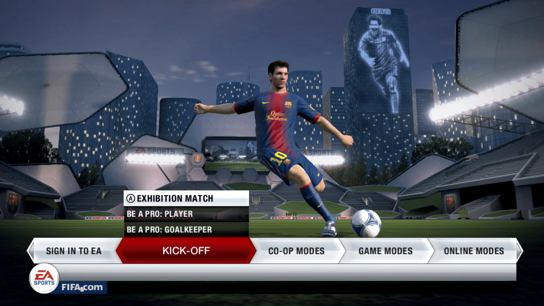 FIFA Soccer 13 screenshot