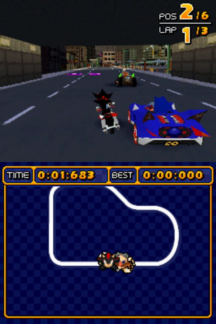 Captura de pantalla - Sonic & Sega All-Stars Racing