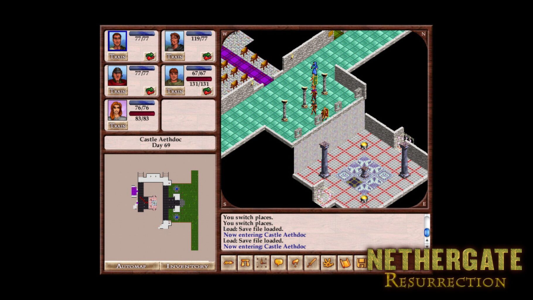 Switched places. Nethergate: Resurrection. Spiderweb software игры. Castle Resurrection. Castle 5*14 Resurrection.