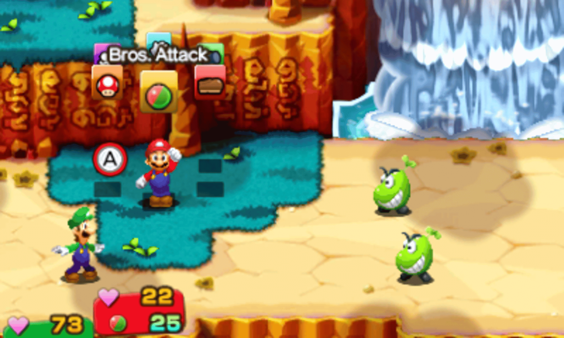 Mario & Luigi: Superstar Saga + Bowser's Minions screenshot