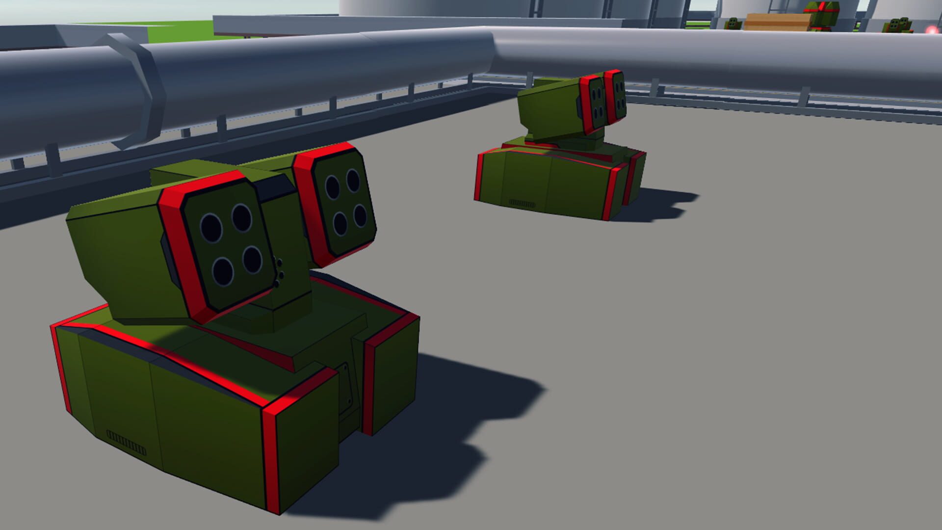 Tracks of Triumph: Industrial Zone - Screenshot
