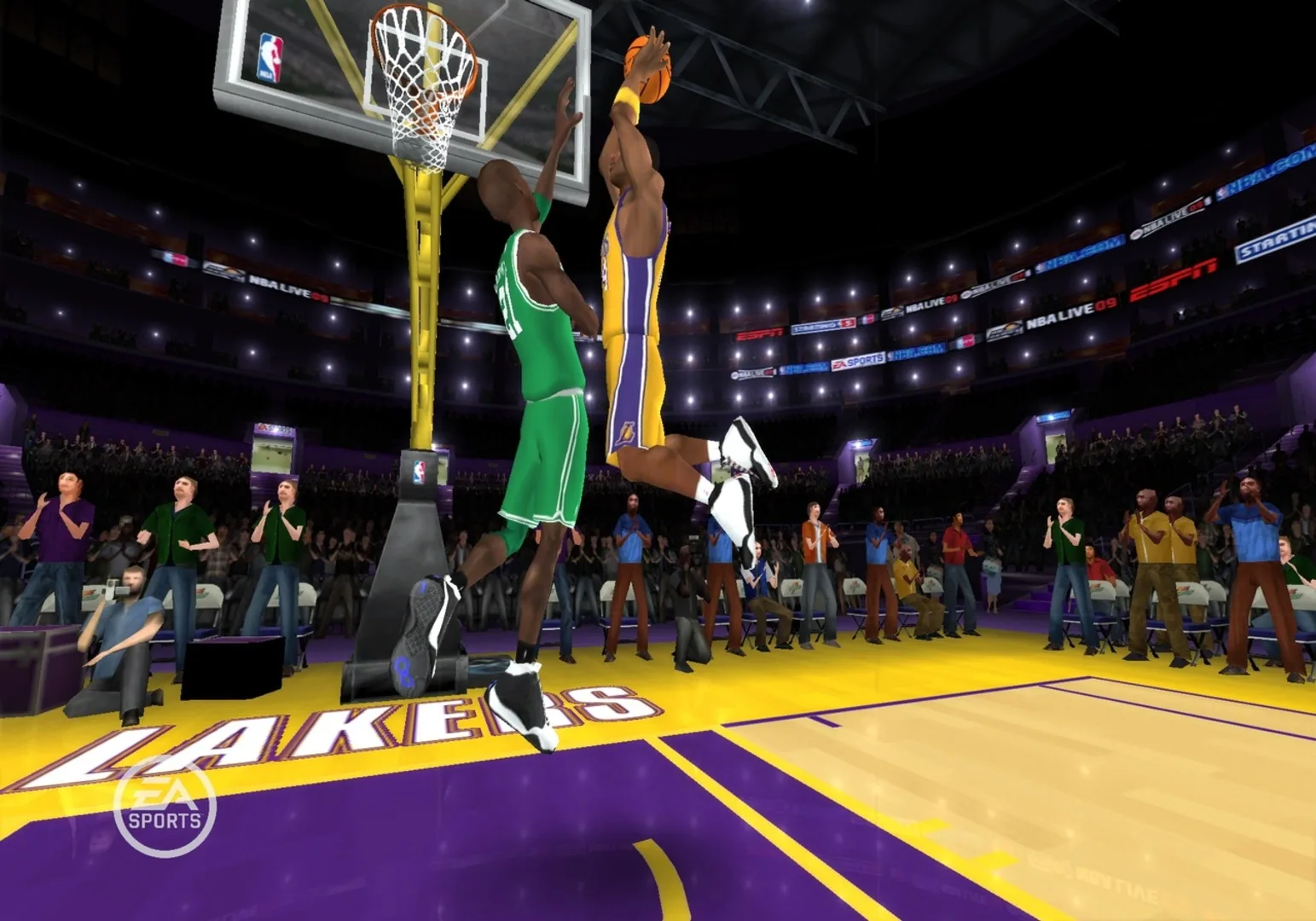 Captura de pantalla - NBA Live 09 All-Play