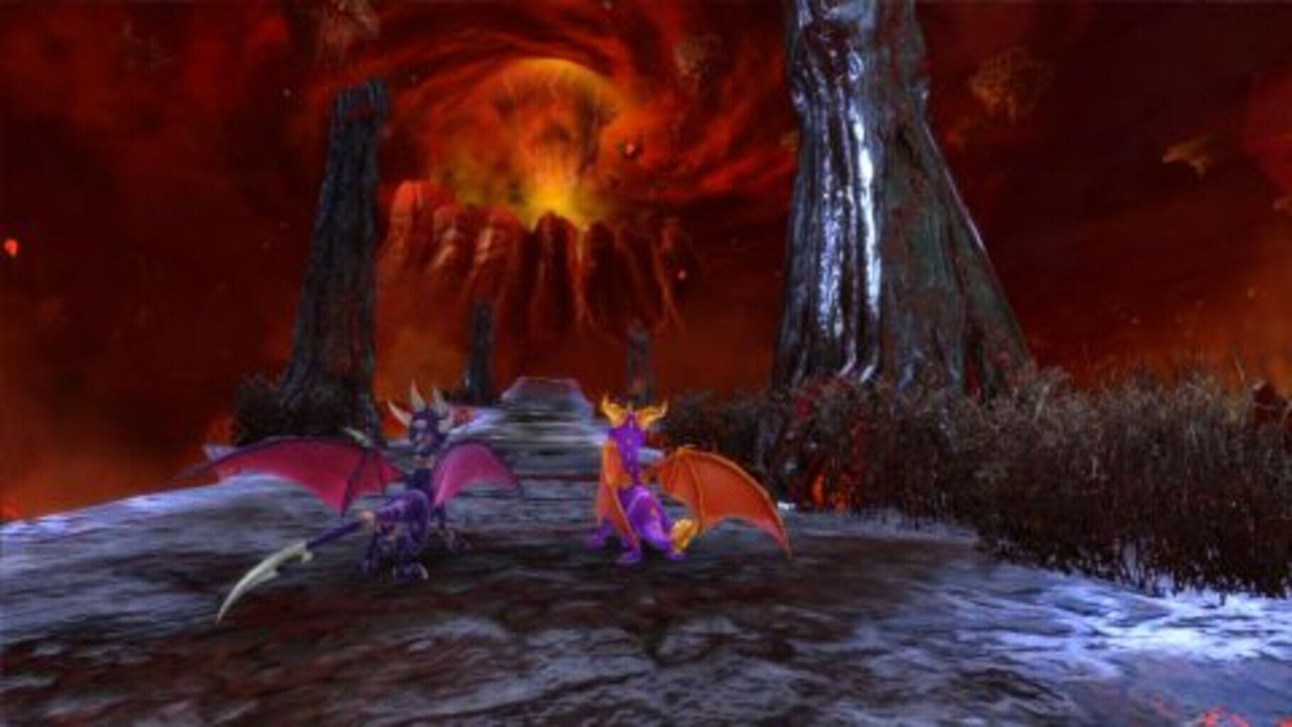 Captura de pantalla - The Legend of Spyro: Dawn of the Dragon