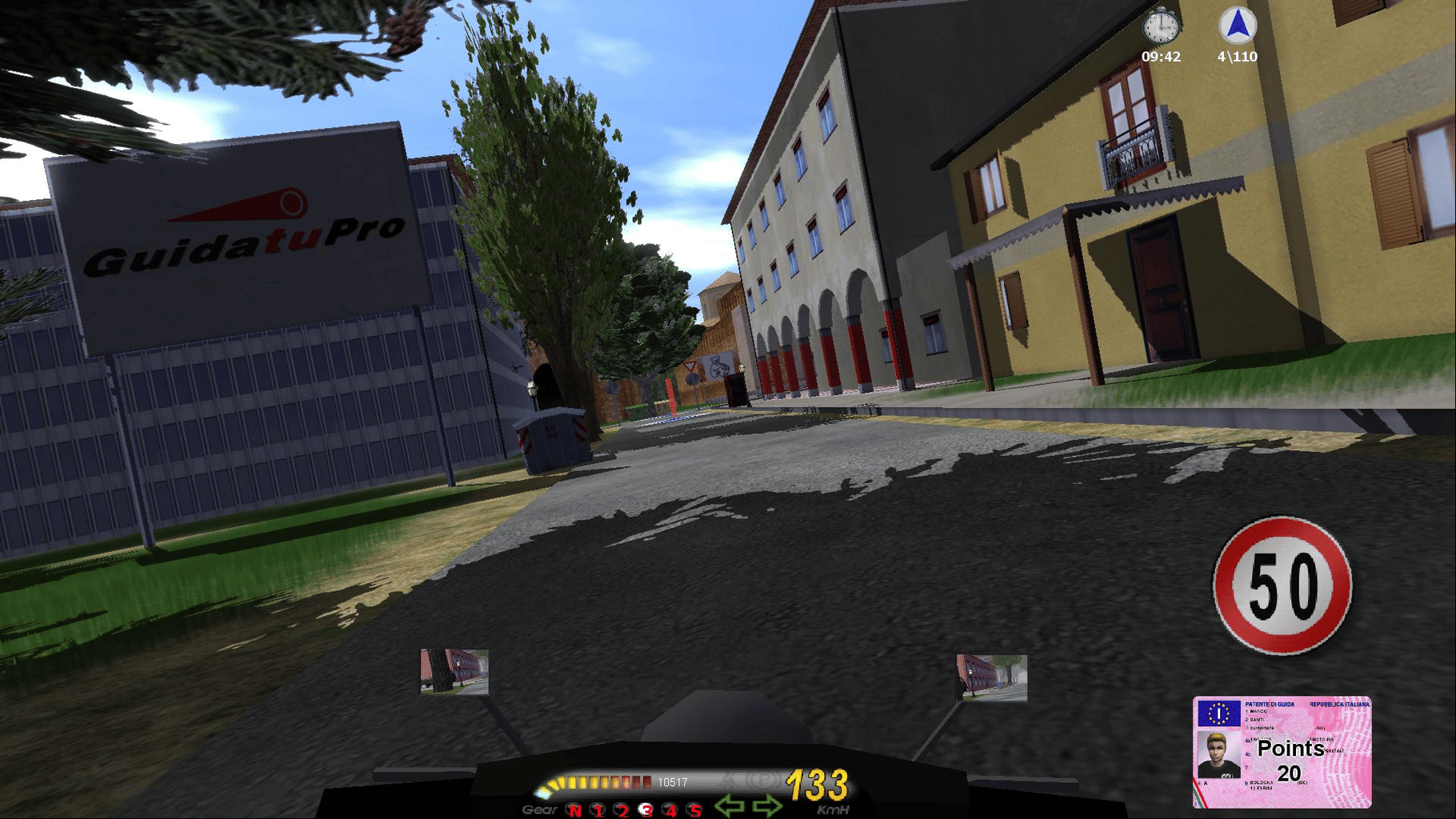 Safety Driving Simulator: Motorbike screenshot