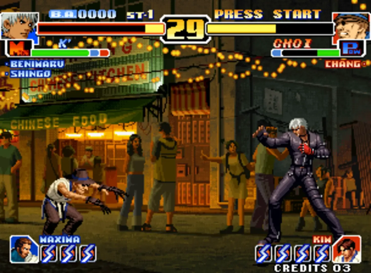 Captura de pantalla - The King of Fighters '99: Millennium Battle