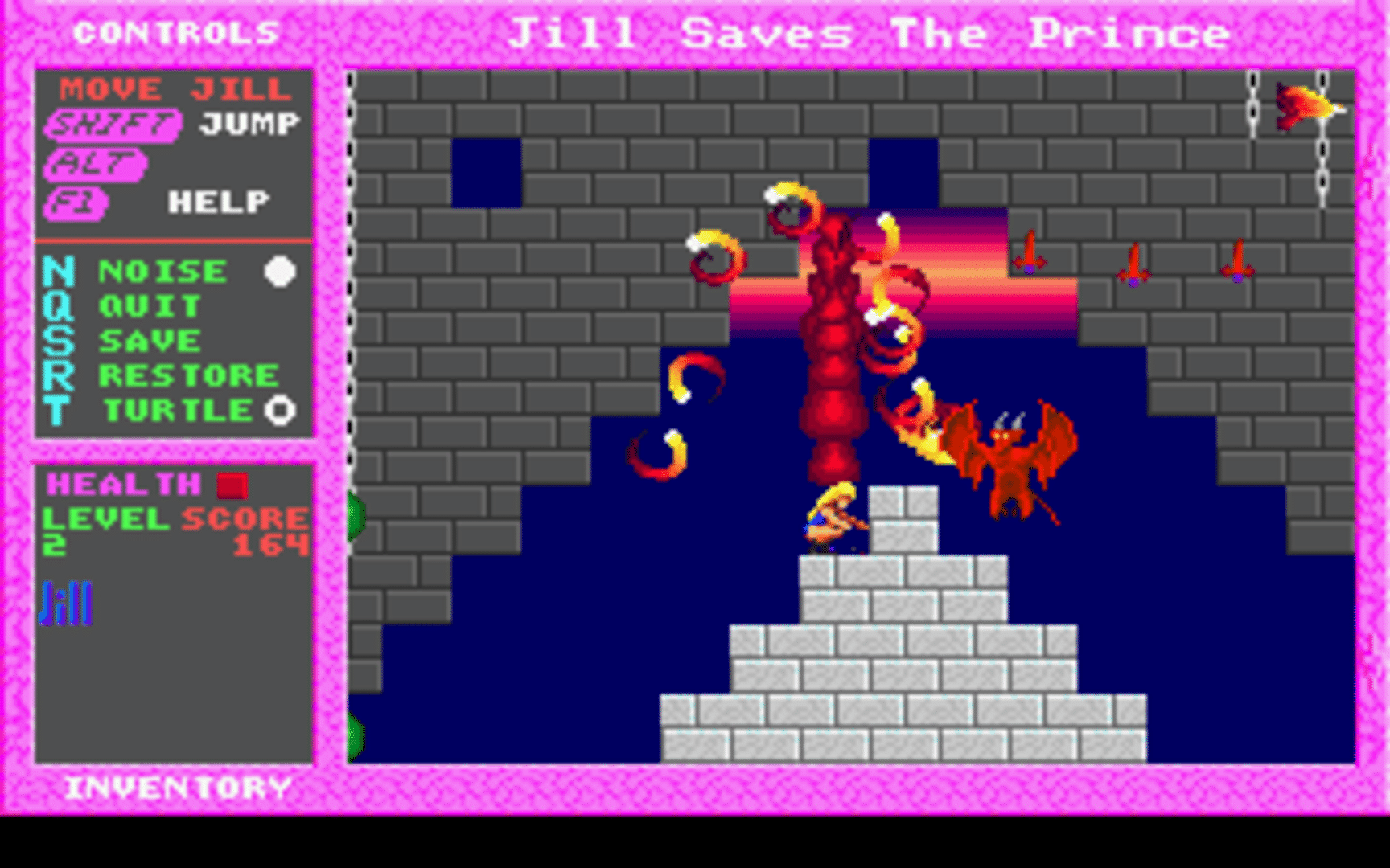 Jill Saves the Prince screenshot