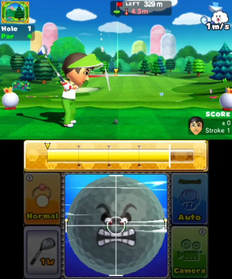 Captura de pantalla - Mario Golf: World Tour